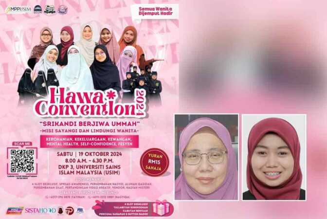 Sertai Women #QuranHour sempena Konvensyen Hawa 2024 di USIM