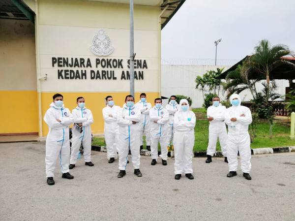 Penjara Pokok Sena, SMK Bukit Payong disanitasi