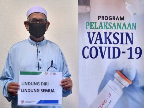 Abdul Hadi terima suntikan vaksin Covid-19