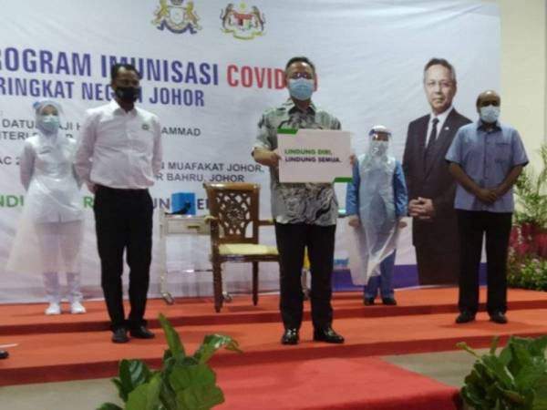 Vaksin Covid-19: MB Johor jamin tiada ‘pilih kasih’