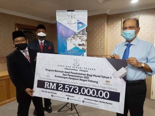 Pahang cadang beli 10,000 dos tambahan vaksin Covid-19
