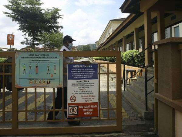 Covid-19: Empat lagi sekolah di Negeri Sembilan diarah tutup