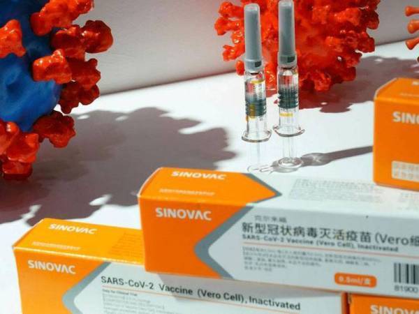 Tingkat pengeluaran vaksin Sinovac kepada empat juta dos sebulan