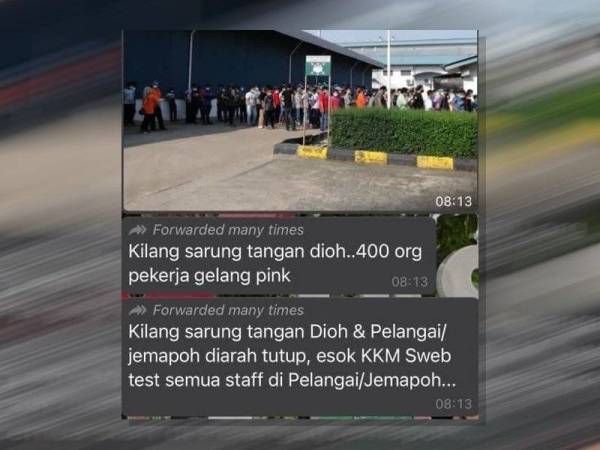 Kilang sarung tangan di Kuala Pilah ditutup 14 hari