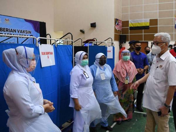 Vaksinasi di Perlis wajar dipertingkat untuk ke Fasa Tiga PPN