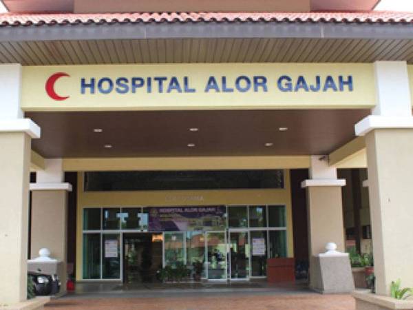 58 kes positif Covid-19 libat kakitangan, pesakit Hospital Alor Gajah, ahli keluarga