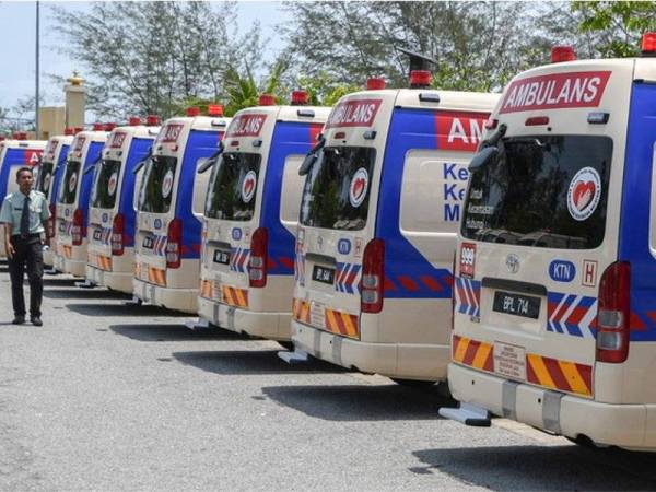 Covid-19: Penyewaan 100 ambulans untuk tempoh hingga setahun