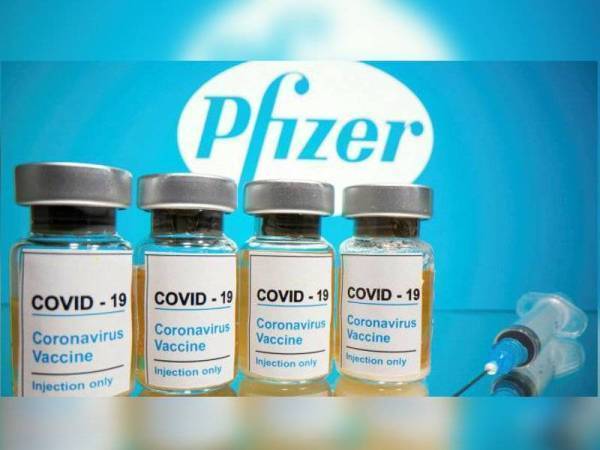 Pulau Pinang bakal terima 368,550 dos vaksin Pfizer bulan ini