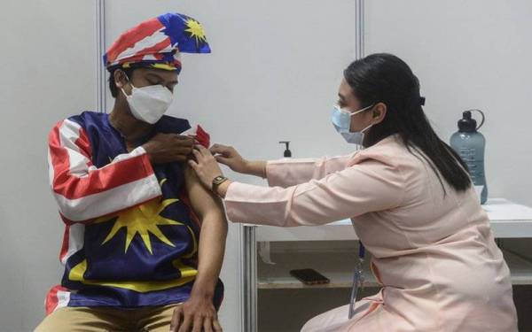 Lebih 15.6 juta populasi Malaysia lengkap dua dos vaksin