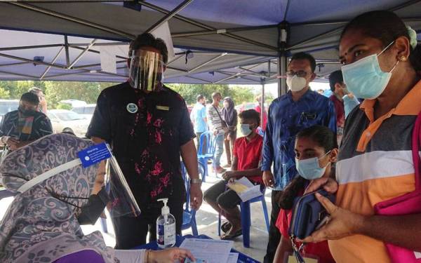 Melaka dijangka capai kadar vaksinasi 90 peratus dewasa minggu ini