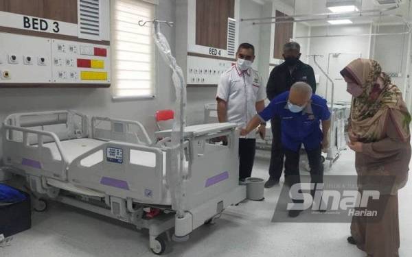 Kadar penggunaan katil ICU di Terengganu membimbangkan