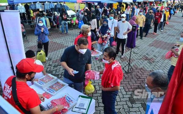 Kejutan Konvoi #RasuahBusters di Pasar Tani Stadium Shah Alam