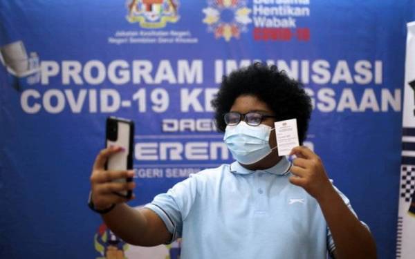 97.3 peratus populasi dewasa di Malaysia lengkap vaksinasi