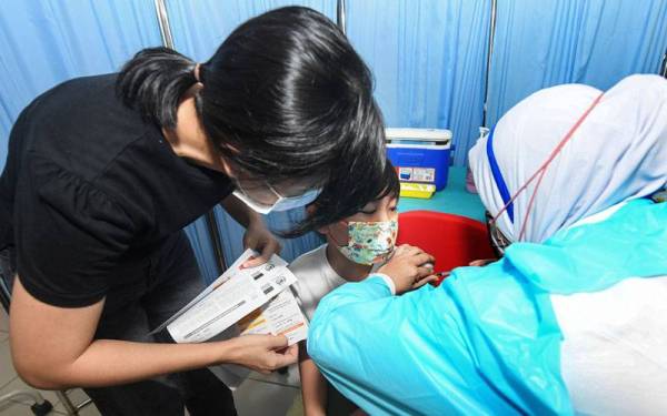 Kanak-kanak terima dos pertama vaksin di Sabah masih rendah