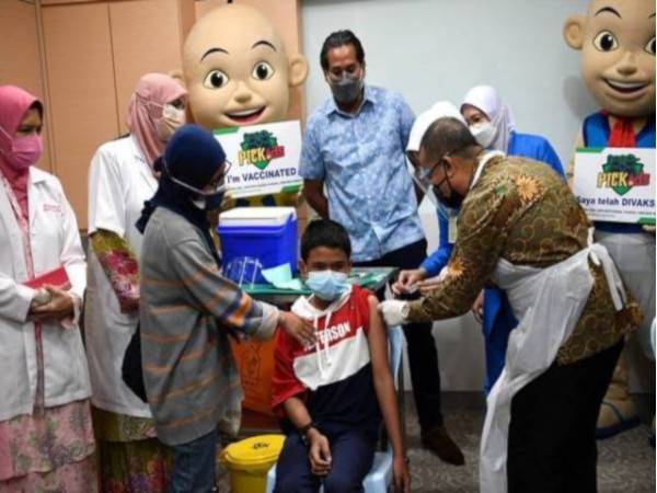 Lebih 700,000 kanak-kanak di Malaysia divaksin Covid-19
