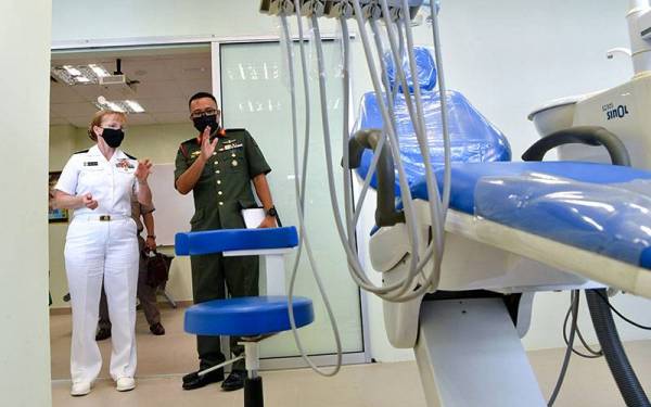 ATM siap siaga aktif DMZ di Hospital Angkatan Tentera