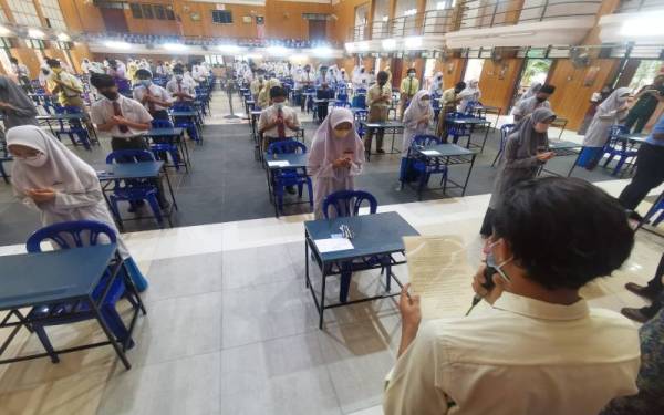 543 calon SPM di Negeri Sembilan positif Covid-19