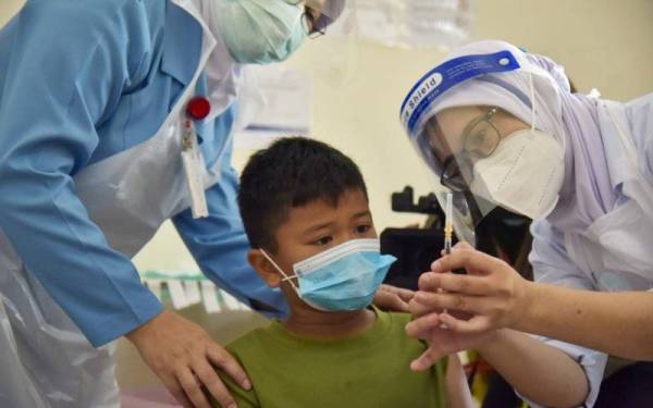 Lebih 51,000 kanak-kanak di Sabah terima vaksin Covid-19