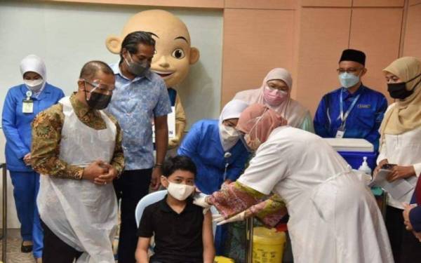 310 kanak-kanak di Malaysia lengkap divaksin setakat Khamis
