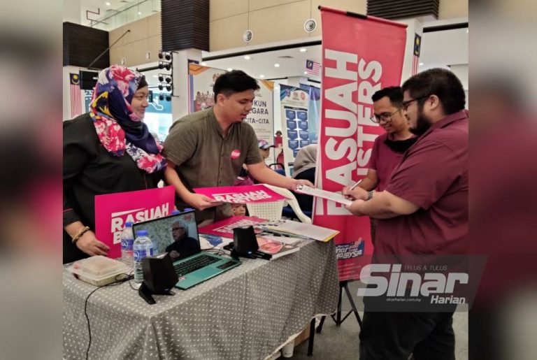 Rasuah Busters Kelantan usaha kumpul 1,000 tandatangan