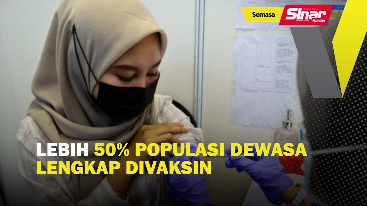 Lebih 50 Populasi Dewasa Lengkap Divaksinsinar Tv